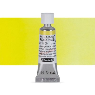 Schmincke Horadam akvarelové barvy v tubě 5 ml 211 chromově žlutá hue citron – Hledejceny.cz