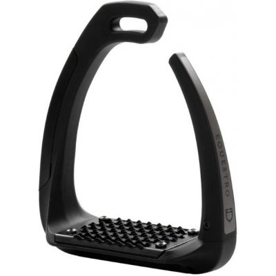 Bezpečnostní třmeny EQUESTRO Supernova black – Zboží Dáma