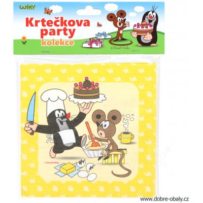 Wiky Párty ubrousek Krtek a kamarádi 33cm – Zbozi.Blesk.cz