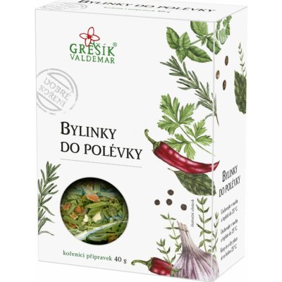 Grešík Bylinky do polévky 40 g – Hledejceny.cz