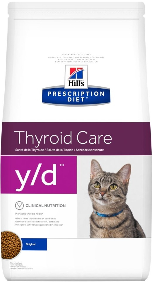 Hill\'s Prescription Diet y/d Thyroid Care 1,5 kg