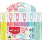 Maped 42558 Fluo Peps Pastel 6 ks – Zboží Živě