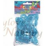 Rainbow Loom náhradní gumičky třpytivá modrá – Zboží Dáma