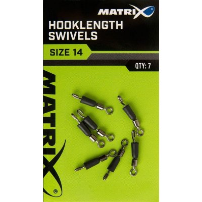 Fox Matrix Obratlíky Hooklength Swivels vel.20 – Zboží Mobilmania