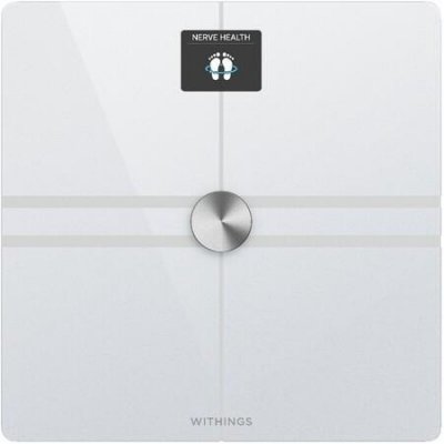 Withings Body Comp Complete Body Analysis Wi-Fi Scale White – Sleviste.cz