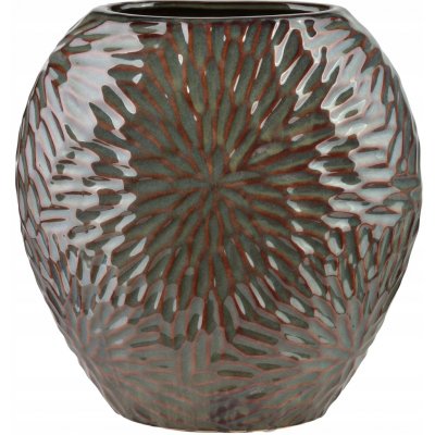 Váza YARINE fialová keramická 25x12x26 cm elegantní dekorativní – Hledejceny.cz