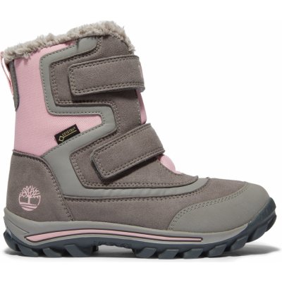 Timberland dětské zimní boty CHILLBERG 2-STRAP GTX TB0A1ZHZF491 šedá – Zboží Mobilmania