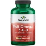 Swanson MultiOmega 3-6-9 Kyselina EPA DHA 120 kapslí – Hledejceny.cz