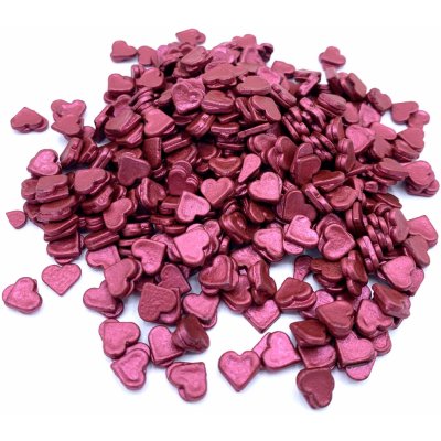 Čokoládová srdíčka bordó 30g – Zboží Dáma