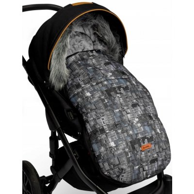 Sensillo Zimní do kočárku Olaf grafitové tečky 100x45 – Zbozi.Blesk.cz