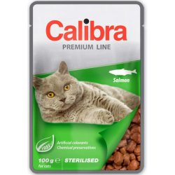 Calibra Premium Line Sterilised Adult Salmon 100 g