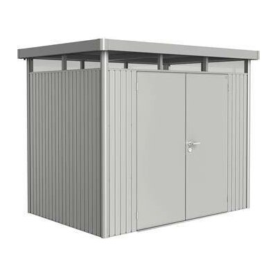 BIOHORT HighLine vel.H2 275/195/222 cm 2-dveřová, stříbrná metalická – Hledejceny.cz