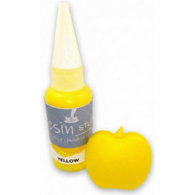Barvící inkoust do pryskyřice 20 ml yellow – Zboží Dáma