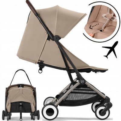 Cybex Sport ORFEO rám Taupe Almond Beige 2024 – Zboží Mobilmania