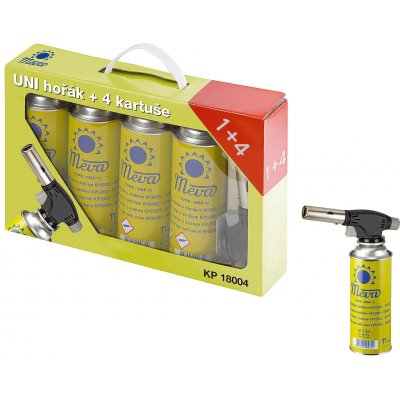 Meva hořák univerzální 360st. 4 kartuše KP18004 KP18004 – Sleviste.cz