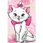 JERRY FABRICS Osuška Kočička Marie pink flower 70 x 140 cm – Zboží Dáma