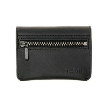 Fixed Kožená Tripple Wallet z pravé hovězí kůže černá FIXW-TR2-BK