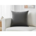 Mybesthome polštář Bruno II. Velvet tmavě šedá 60x60 – Zboží Mobilmania