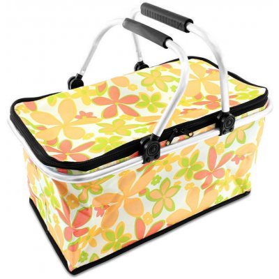 HomePRO BG277B Termo piknikový košík skládací 41x23x27 cm, barevná – Hledejceny.cz