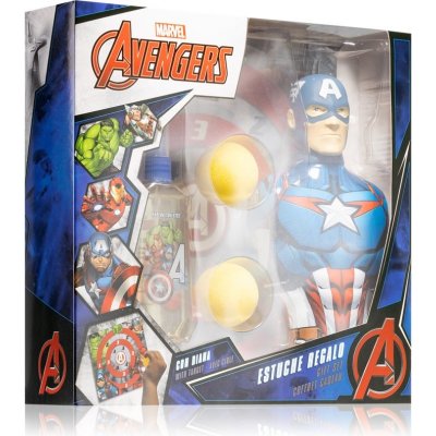 Marvel Avengers EDT 90 ml + šampon a sprchový gel 2 v 1 350 ml dárková sada – Zbozi.Blesk.cz