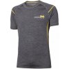 Pánské sportovní tričko Progress triko krátké pánské NKR merino šedý melír