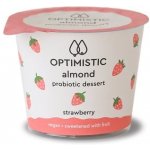 Optimistic mandlový dezert Jahoda 125 g – Zboží Dáma