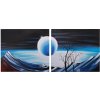 Obraz Obraz Dalmart měsíční krajiny 160x70cm dvoudílný