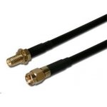 Koaxiální WLAN Antenní prodlužovací SMA male reverse - SMA female reverse ,10m – Zboží Živě