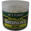 Návnada a nástraha Jet Fish Boilies Pop Up Signal 60g 16mm bílý pepř