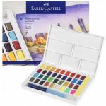 Akvarelové barvy Faber Castell 36 v sadě s plnitelným štětcem – Zbozi.Blesk.cz