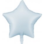 PartyDeco Balonek fóliový hvězda modrá světlá 48 cm – Sleviste.cz