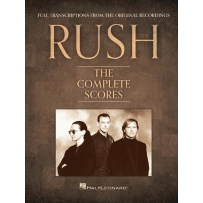 Rush The Complete Scores noty partitury tabulatury – Hledejceny.cz