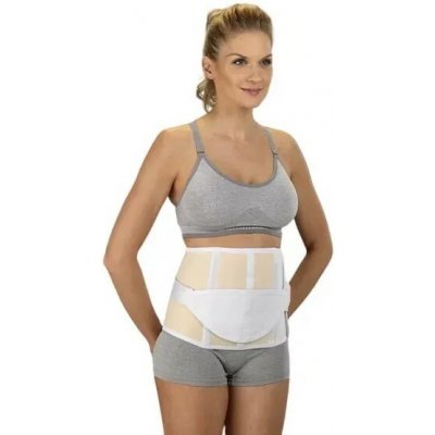 Ortex pás břišní 031B Břišní pás se dvěma výztuhami a přídavným tahem pro lepší zpevněn – Hledejceny.cz