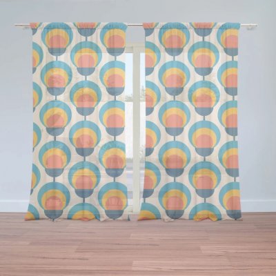 Sablio Záclony Duhové spektrum: 2ks 150x250cm – Hledejceny.cz