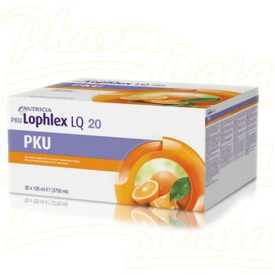 PKU LOPHLEX LQ 20 ŠŤAVNATÝ POMERANČ POR SOL 30X125ML – Hledejceny.cz