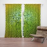 Sablio Závěs Detailní květ: 2ks 140x250cm – Hledejceny.cz