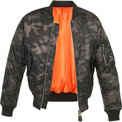 Brandit bunda MA1 camo Jacket Dark camo – Sleviste.cz