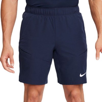 Nike Court Dri-Fit Advantage 9" Tennis Short obsidian/obsidian/white – Zboží Mobilmania