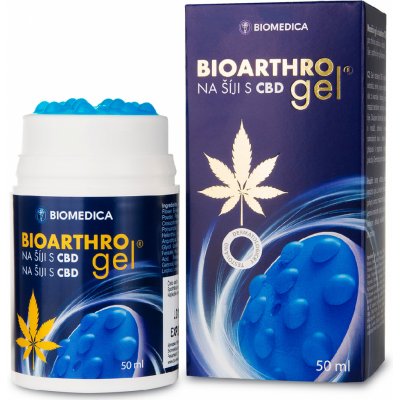 BIOMEDICA Bioarthro Gel na šíji s CBD 50 ml – Zboží Mobilmania