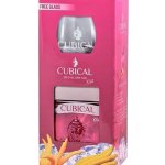Cubical London Dry Gin Premium 40% 0,7 l (dárkové balení 1 sklenice) – Zbozi.Blesk.cz