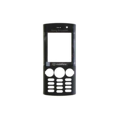 Kryt Sony Ericsson V640i přední černý – Zboží Mobilmania