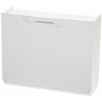 Art Plast Plastový botník Artplast bílý rattan – Sleviste.cz