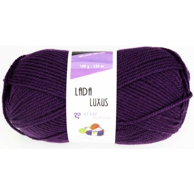 Vlnap příze Lada Luxus 53793 lilkově fialová