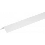 Lišta Strend Pro CS147, Alu 1500x40x0,8 mm, biela, 0,8 mm, rohová, ST2110300