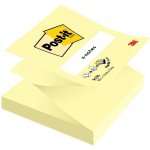 Bloček samolepicí Z 3M Post-it, 76x76 mm, žlutý, 100 lístků – Hledejceny.cz