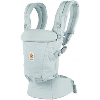 ErgoBaby dapt Soft Touch Pearl šedá