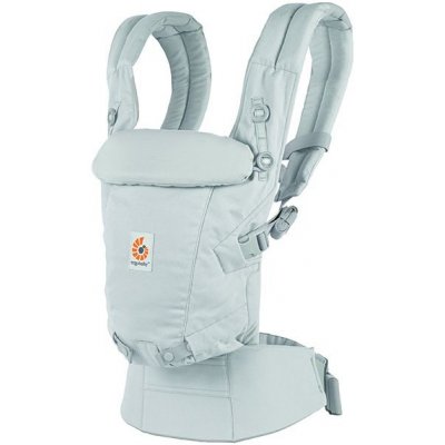 ErgoBaby dapt Soft Touch Pearl šedá – Zboží Mobilmania