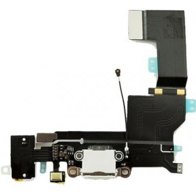 AppleKing napájecí a datový konektor s jack konektorem a flex kabelem pro Apple iPhone SE - bílá – Hledejceny.cz