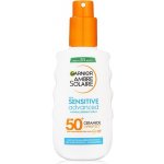 Garnier Ambre Solaire Sensitive Advanced Hypoallergenic Spray voděodolný opalovací sprej SPF50+ 150 ml – Hledejceny.cz