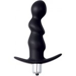 Lola Games First Time Spiral černý silikonový anální vibrátor 12,5 x 3,1 cm – Zboží Dáma